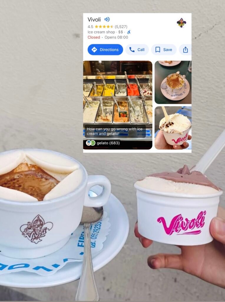 義大利佛羅倫斯gelato：Vivoli